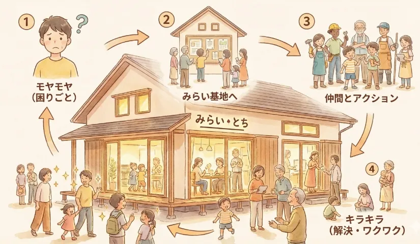 みらい基地のシステム