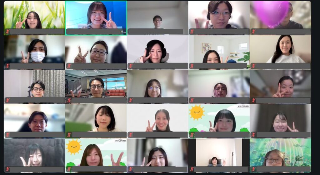 オンライン支部のボランティアクルーたち